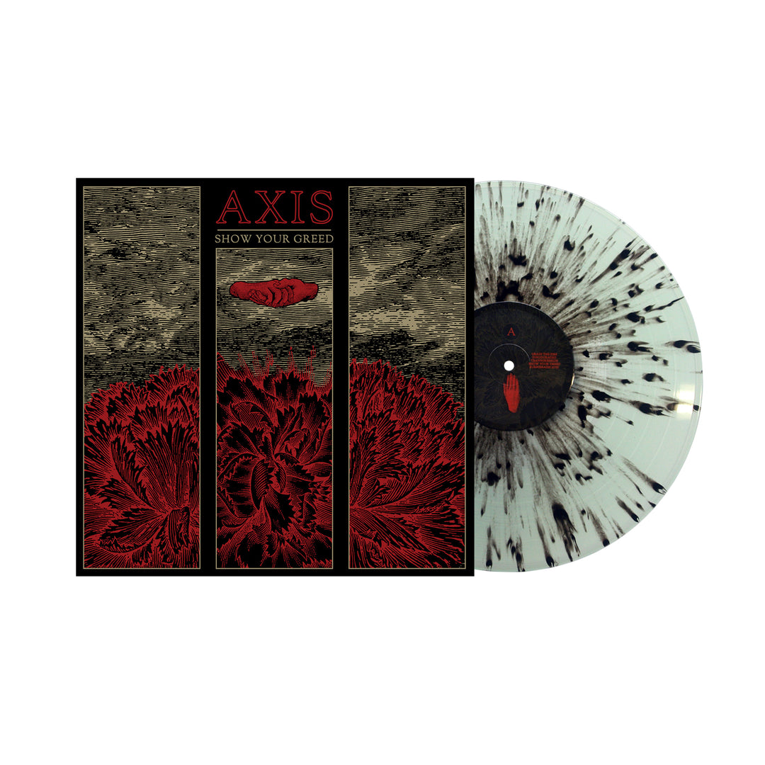 Show Your Greed Coke Bottle W/ Black Splatter 12