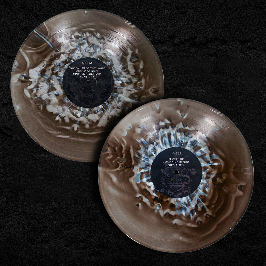 Greying - Clear & Black Ice (Ghostly) W/ White & Silver