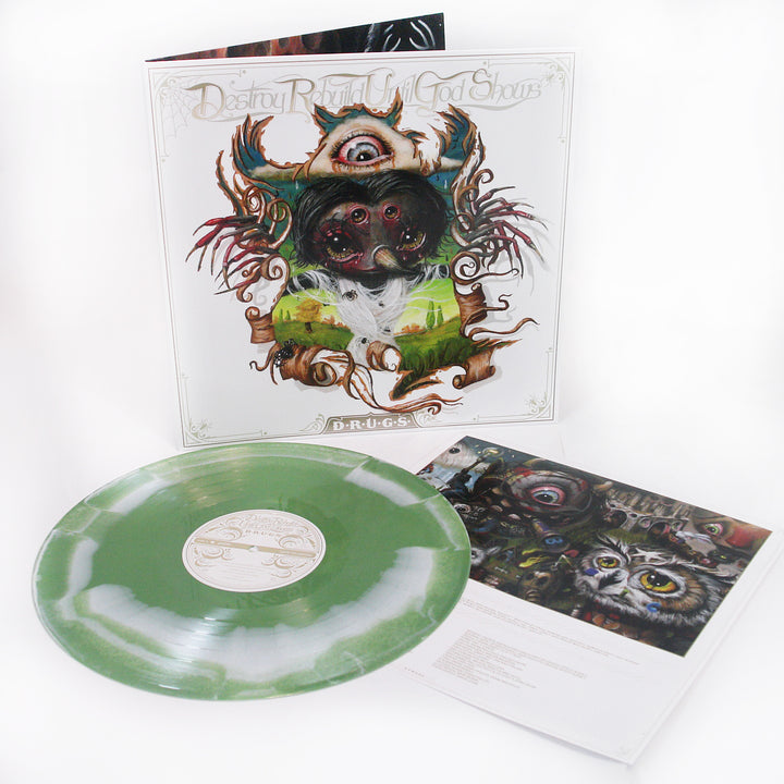 Destroy Rebuild Until God Shows - White + Green (A Side B Side